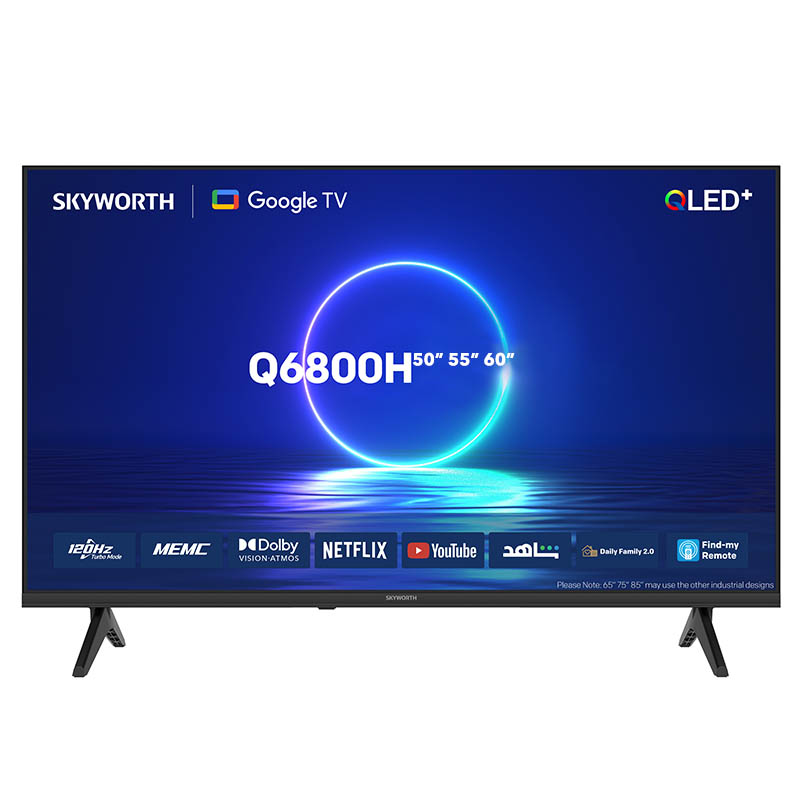 Skyworth 55Q6800H TV 55” QLED, UHD 4K, 120HZ.